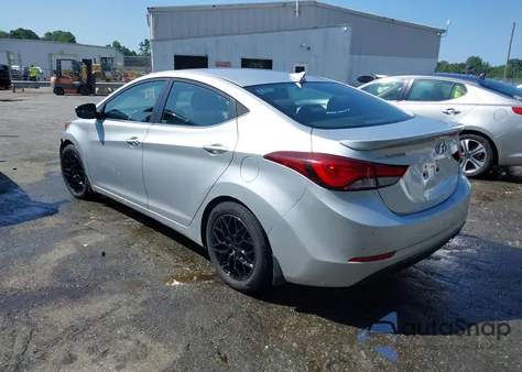 2016 Hyundai Elantra Sport from USA, damaged, VIN KMHDH4AH2GU534993